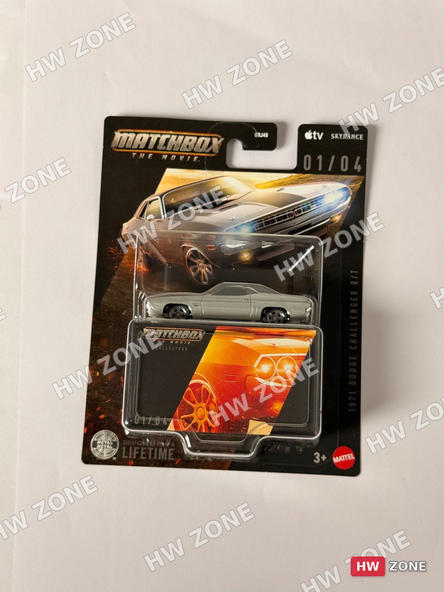 Matchbox The Movie 1971 Dodge Challenger R/T (01/04)