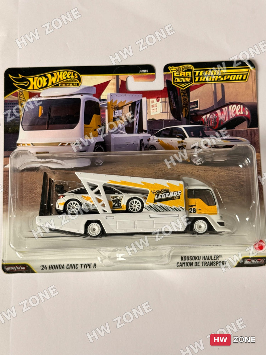 Hot Wheels Team Transport '07 Honda Civic Type R + Kousoku Hauler (BRIDE, #95)